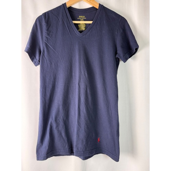 Polo Ralph Lauren Other - Polo Ralph‎ Lauren Mens V Neck T Shirt Short Sleeve Classic Fit Navy Small